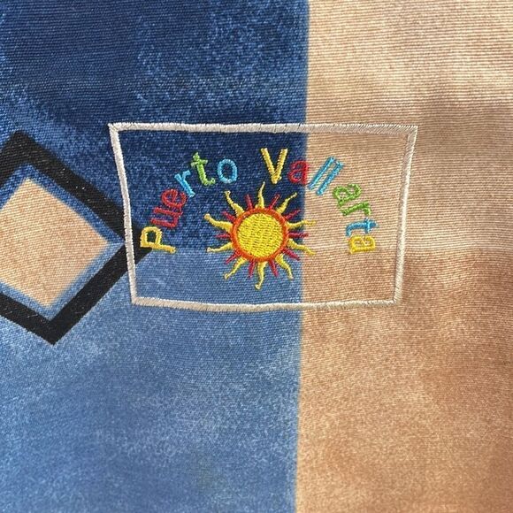 Ladies Large Tote Bag, Puerto Vallarta Embroidered Emblem - Picture 4 of 9